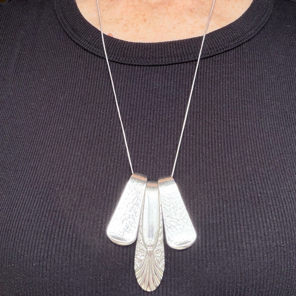 Silverware Pendant Necklace - Picture 6 of 7